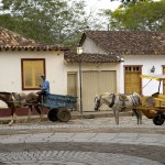 TIRADENTES. Carros de caballos