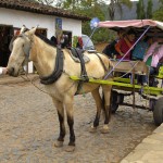 TIRADENTES. Carro de caballos