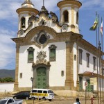 MARIANA. Plaza Minas Gerais. Iglesia del Carmen