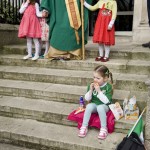 Fiestas de San Patricio en Dublin. Irlanda