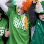 Fiestas de San Patricio en Dublin. Irlanda