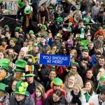 Fiestas de San Patricio en Dublin. Irlanda
