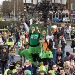 Fiestas de San Patricio en Dublin. Irlanda