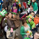 Fiestas de San Patricio en Dublin. Irlanda