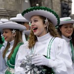 Fiestas de San Patricio en Dublin. Irlanda