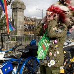 Fiestas de San Patricio en Dublin. Irlanda
