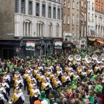 Fiestas de San Patricio en Dublin. Irlanda