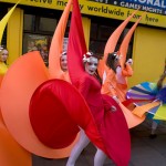 Fiestas de San Patricio en Dublin. Irlanda