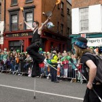 Fiestas de San Patricio en Dublin. Irlanda
