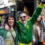 Fiestas de San Patricio en Dublin. Irlanda