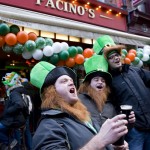 Fiestas de San Patricio en Dublin. Irlanda