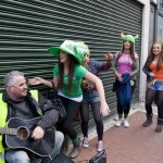 Fiestas de San Patricio en Dublin. Irlanda