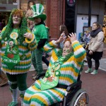 Fiestas de San Patricio en Dublin. Irlanda