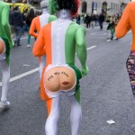 Fiestas de San Patricio en Dublin. Irlanda