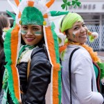Fiestas de San Patricio en Dublin. Irlanda