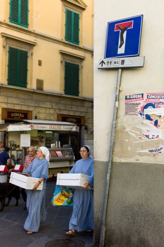 Monjas en Florencia